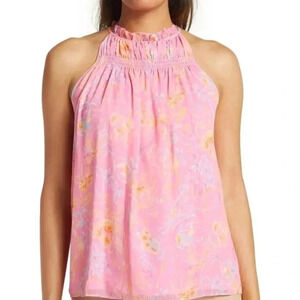Ramy Brook Harlie Paisley Halter Top